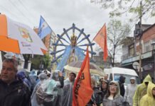 Bajo la lluvia y con fe renovada, partió la 52ª Peregrinación Juvenil a Luján
